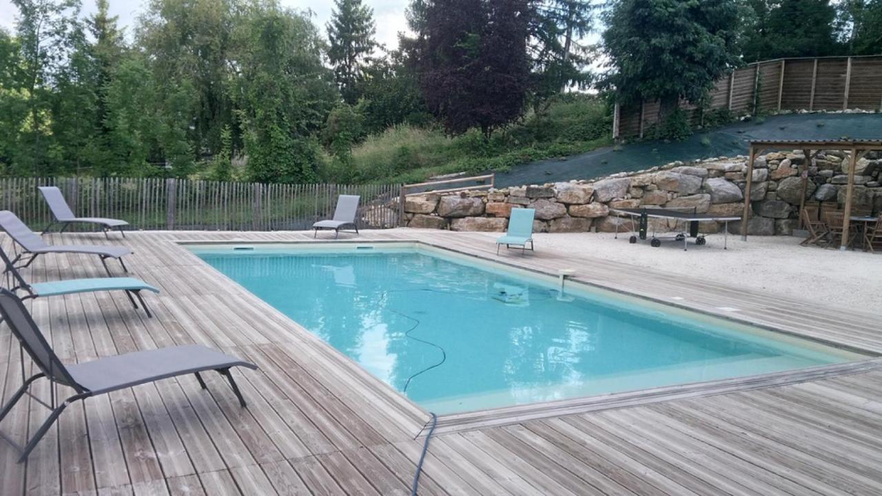Lou Chastel, Demeure Perigourdine Climatisee Avec Piscine Privee Et Chauffee La Bachellerie Eksteriør bilde